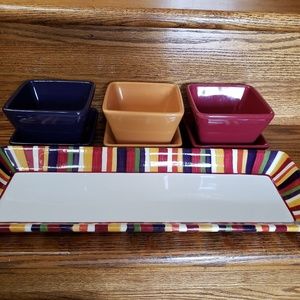 Pampered Chef Simple Additions Serving sets